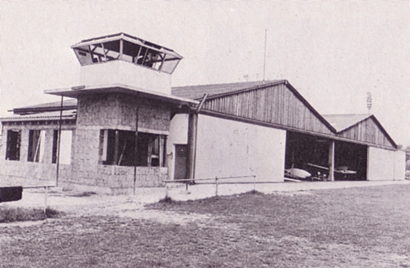 Bau des Hangars vom LSV Aichach