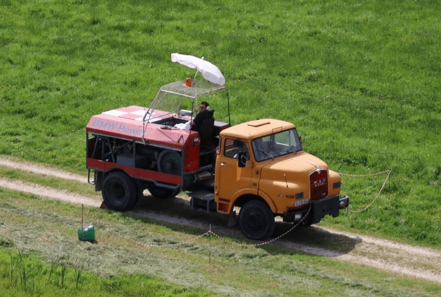 Startwinde des LSV Aichach