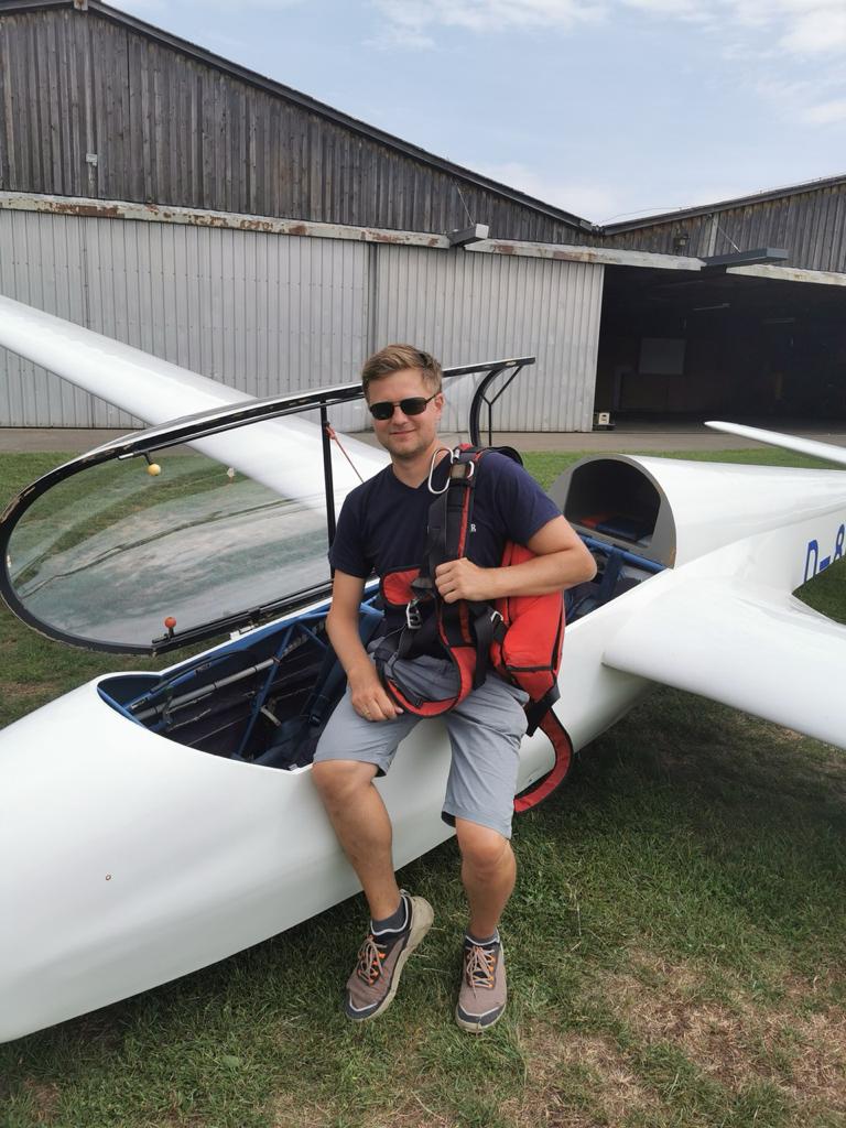 LSV Aichach Fluglehrer Heiko Haselhofer