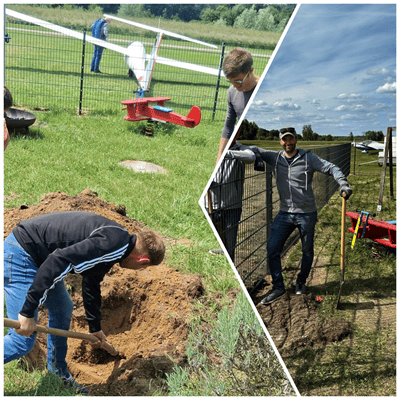 LSV Aichach Neugestaltung Spielplatz